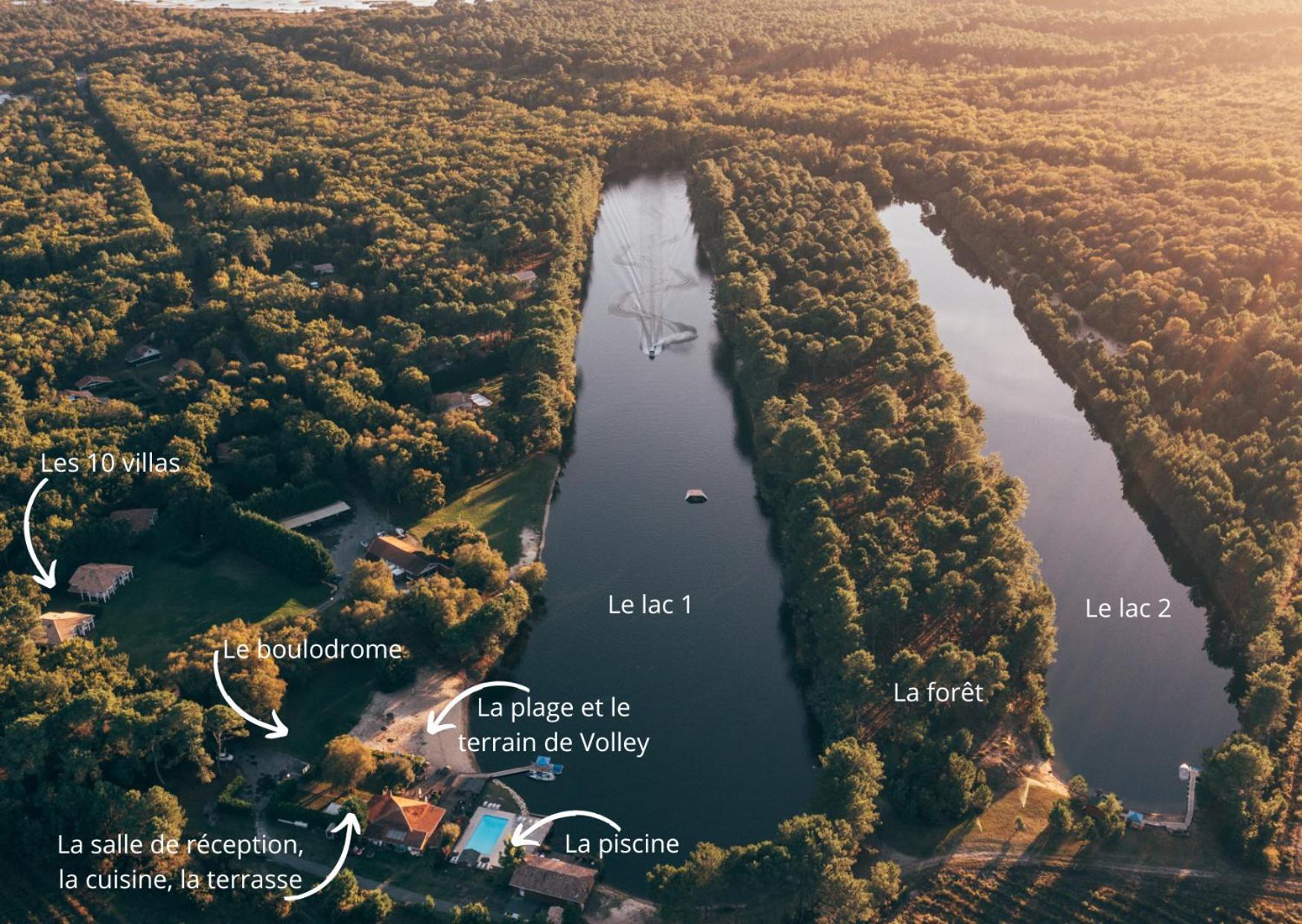 Villa Tout Confort Au Coeur D'Une Base Nautique Lacanau Exteriér fotografie